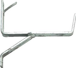 RHEINZINK GEGALVANISEERD RENOVATIEBEUGEL VOOR BAKGOOT TAPGAT B55 DIKTE=30X8MM 2810004870