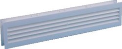 NEDCO DEURROOSTER 455X90MM WIT KUNSTSTOF