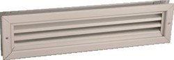 NEDCO DEURVENT.ROOSTER 455X106 GEANODISEERD,ALUMINIUM
