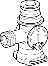 GEBERIT MENGVENTIEL WATERKRACHT GENERATOR 242572221