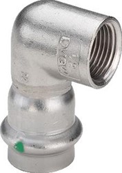 VIEGA SANPRESS INOX KNIE 90° SC BI.DR. 28MMX1BI 437046 437 046