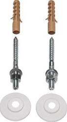 LAUFEN JIKA URINOIR BEVESTIGINGSSET CHROOM H8903490008911