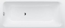 BETTE SELECT LIGBAD RECHTHOEKIG VOETEIND ACHTER OVERLOOP ACHTER 1800 X 800 X 420MM WIT 3413-000