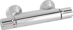IDEAL STANDARD CERAPLUS DOUCHEKRAAN THERMOSTATISCH MET SPECIALE GREEP VOOR BETERE GRIP HOH=15CM MET KOPPELINGEN CHROOM A5642AA