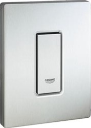 GROHE SKATE COSMOPOLITAN BEDIENINGSPLAAT MECHANISCH URINOIR EENKNOPS 144 X 116 X 12MM KUNSTSTOF RVS 38784SD0
