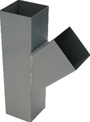RHEINZINK WB T-STUK 45° VIERKANT 100X100MM 1635000615