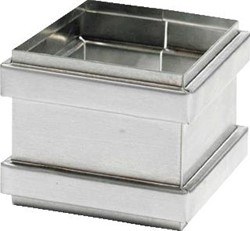 RHEINZINK WB DUBBELE OVERSCHUIFWRONG VIERKANT 80X80MM 1635000895