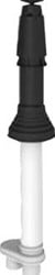 NEFIT-BOSCH DAKDOORVOER INSIDE KUNSTSTOF 60/100 UNIVERSEEL 7746901763