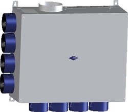 ITHO DAALDEROP DEMANDFLOW / QUALITYFLOW DEMANDFLOW QUALITYFLOW ONDERDELEN WANDMONTAGE 8 AANSL. DF PW12-150 545-7206W
