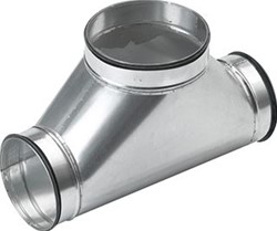 AIR SPIRALO KEN-LOK NEGATIEF T-STUK LUCHTKANAAL 90 GRADEN 710-800NT NT9-071-080K NT9.071.080K