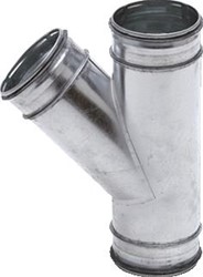 AIR SPIRALO KEN-LOK T-STUK LUCHTKANAAL 45 GRADEN 500-180 T T4-050-018K T4.050.018K