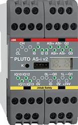 ABB JOKAB AS-I VEILIGHEIDS-PLC 4-4-2-2 VOOR AS-I BUS VOEDINGSSPANNING 24V DC 4 X ANALOGE INPUT