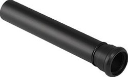 GEBERIT PE VALPIJPVERLENGSTUK T.B.V INBOUWRESERVOIR 45MM VOOR VERLENGING VAN INLAATMANCHETTEN ZWART 361887161
