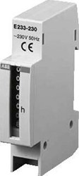 ABB URENTELLER 230VAC-50HZ ANALOOG TELBEREIK-99999H BREEDTE-17-5MM IP20 MONTAGE DIN-RAIL 2CDE100000R1601
