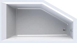 WISA BAD FORTEZA 160X90 WIT RECHTS 5060550501