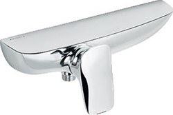 KLUDI AMBA DOUCHEKRAAN 1-GREEPS MET VERDEKTE WANDAANSLUITINGEN HOH=15CM ZONDER OMSTEL CHROOM 537100575