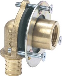 REHAU RAUTITAN LX MESSING MUURPLAAT GIPSKARTON 16MM X 1/2 (SCHUIF X BINNENDRAAD) 11681361001