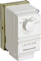 HONEYWELL HOME OMSCHAKELTHERMOSTAAT KLEMMONTAGE INSTELBEREIK 10..40°C SCHAKELDIFF. 10K VAST L641B1004