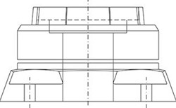 RITTAL CP OPZETSCHARNIER VERTIKAAL  6212720