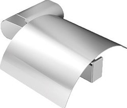 GEESA WYNK TOILETROLHOUDER MET KLEP OPENING RECHTS 914508-02-R