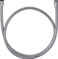 KLUDI SUPARAFLEX DOUCHESLANG SILVER 1/2X125CM BEIDE ZIJDEN VERDRAAIINGSVRIJ CHROOM 610710500