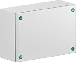 SCHNEIDER ELECTRIC INDUSTRIELE DOOS VOLLE DEUR 400X400X120MM IP66 IK10 METAAL RAL7035 NSYSBM404012