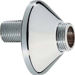 IDEAL STANDARD ONDERDELEN S-KOPPELING MET ROZET 1/2X3/4 HOH=15CM PER PAAR CHROOM B960019AA