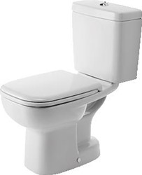 DURAVIT STAAND TOILET 65CM 6,0 L DIEPSPOEL (ZONDER RESERVOIR) INCL. BEVESTIGING AFVOER VERTICAAL EWL KLASSE 2 WIT 21110100002