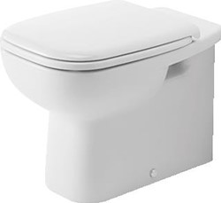 DURAVIT STAAND TOILET 56CM 6,0 L BACK-TO-WALL VOOR VARIABEL WATERTOEVOER DIEPSPOEL INCL. BEVESTIGING AFVOER HORIZONTAAL WIT 21150900002