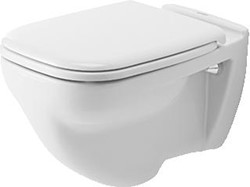 DURAVIT WANDWC 54CM 6,0 L VLAKSPOEL EWL KLASSE 2 WIT 22100900002