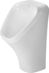 DURAVIT URINOIR DURASTYLE DRY MODEL ZONDER VLIEG WATERVRIJ AFVOER HORIZONTAAL 50 MM INCLUSIEF GEURAFSLUITER EN BEVESTIGINGEN WIT 2808300000