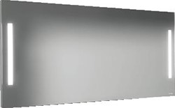 LOOOX M-LINE SPIEGEL MET VERWARMING EN VERLICHTING VERTICAAL AAN DE LINKER EN RECHTER ZIJDE. AFMETING: 1200X700MM. KLEUR LIJST RVS. SPV1200-700LR