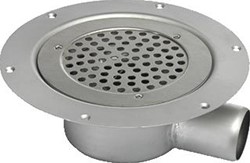 AQUABERG RVS BLUCHER VLOERPUT D155ZIJUITLOOP VY 383620002