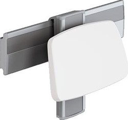 PRESSALIT CARE RUGSTEUN INBOUW RES WIT R6530112000