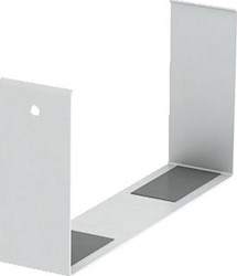 OBO AFDEKSTRIP WANDGOOT + DEKSEL OPKLEMBAAR STAAL WANDGOOT BXD 130X70MM WIT RAL9010