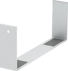 OBO AFDEKSTRIP WANDGOOT + DEKSEL OPKLEMBAAR STAAL WANDGOOT BXD 170X70MM WIT RAL9010