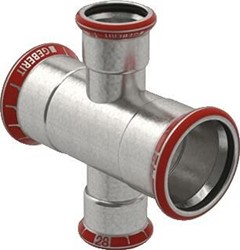 GEBERIT MAPRESS C-STAAL KRUIS T-STUK VERZINKT 76.1X35MM 21128