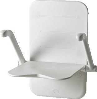 ETAC DOUCHEZITTING RELAX WIT MET ARMSTEUNEN EN SOFT RUGLEUNING E81703060