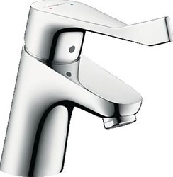 HANSGROHE FOCUS CARE 70 EENGREEPS WASTAFELMENGKRAAN MET VERLENGDE GREEP CHROOM 31910000