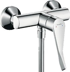 HANSGROHE FOCUS CARE EENGREEPS OPBOUW DOUCHEMENGKRAAN MET VERLENGDE GREEP CHROOM 31916000