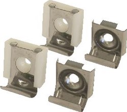 DE BEER SPIEGELKLEM 4V LICHT RVS 320210001
