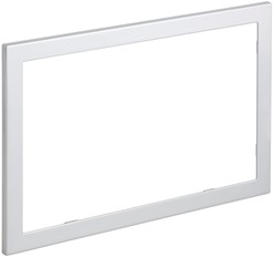 GEBERIT OMEGA60 AFDEKRAAM VOOR BEDIENINGSPLAAT OMEGA60 20.9X13.9CM GLANSCHROOM 115086211
