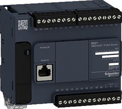 SCHNEIDER ELECTRIC MODICON M221 PLC 14 DI + 2 AI / 10 DO TRANSISTOR PNP