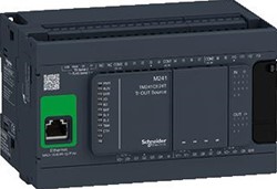 SCHNEIDER ELECTRIC MODICON M241 PLC 24 I/O TRANSISTOR PNP ETHERNET