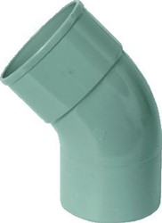 WAVIN PVC HWA BOCHT 45 GRADEN GR 80 MOF/SPIE 4011108004