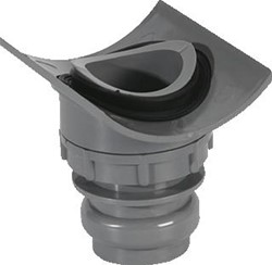 WAVIN PVC KLEMAANBOORZADEL 110X50 GAT 57MM 3103311051