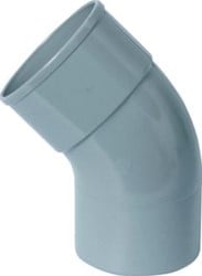 WAVIN PVC HWA BOCHT 45 GRADEN GR 100 MOF/SPIE 4011110004