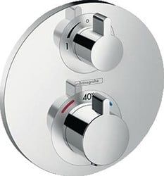HANS GROHE ECOSTAT S AFBOUWDEEL INBOUWTHERMOSTAAT MET STOPKRAAN CHROOM 15757000