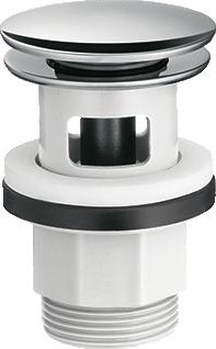 HANSGROHE PUSH OPEN AFVOERPLUG KUNSTSTOF 50105000