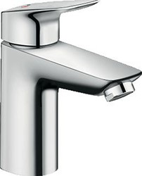 HANSGROHE LOGIS 100 COOLSTART EENGREEPS WASTAFELMENGKRAAN MET WASTE CHROOM 71102000